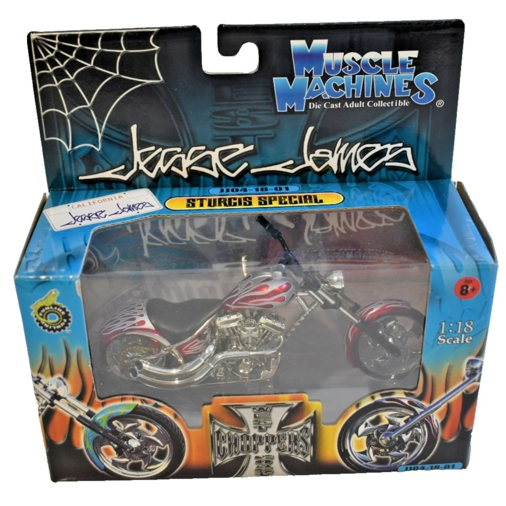 Jesse James West Coast Choppers Sturgis Special 1:18 Scale Diecast JJ04-18-01
